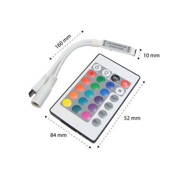 Контроллер RGB PILOT для ИК-светодиодных лент 12 В