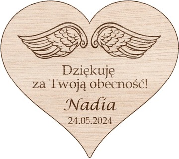 Спасибо МАГНИТ за гостей, деревянное спасибо ОБЩЕНИЕ за причастие