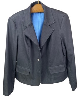 Marynarka damska ciemno szara PANTOLOGY r. 16W L/XL