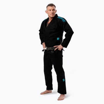 GI к бразильскому джиу-джитсу Manto x5 Black/Turquoise A0
