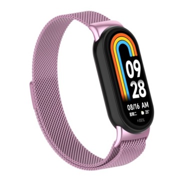 РЕМЕШОК-БРАСЛЕТ ДЛЯ СМАРТ-БАНДАЖА XIAOMI MI BAND 8/9 - РОЗОВЫЙ