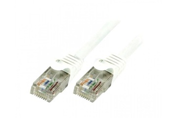 LOGILINK PATCH CORD U/UTP CAT.6 BIAŁY 0,5m 24AWG