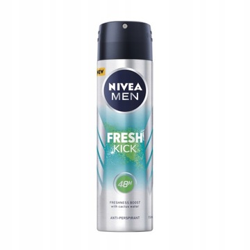 NIVEA MEN FRESH KICK ANTYPERSPRIANT DLA MĘŻCZYZN 150 ML