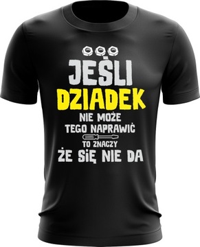 Koszulka na DZIEŃ DZIADKA NAJLEPSZY DZIADEK r. M