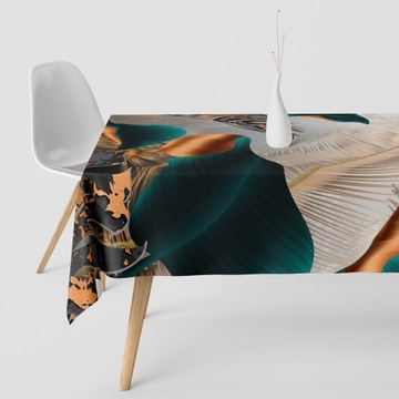 СКАТЕРТЬ СТОЙКАЯ К ПЯТЯНИЯМ 140Х200 ГЛАДКАЯ МАТОВАЯ ТОЛЩАЯ 111