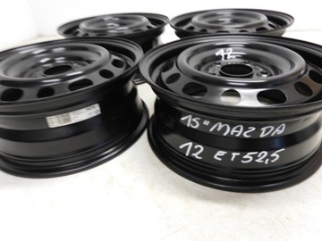DISK OCELOVÝ KFZ MAZDA 3 6.0" X 15" 5X114.3 ET 52,5