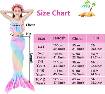 5 шт. в стиле русалки «хвост русалки»