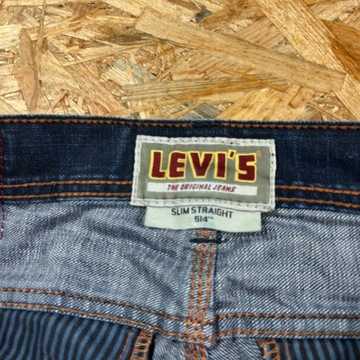 Spodnie Jeansowe LEVIS 514 Slim Straight 33x30