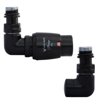 Клапан для теплого пола Vision RTL, MAT черный