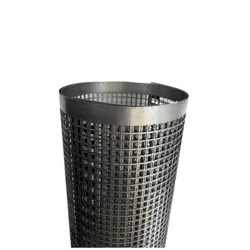Blacha perforowana nierdzewna grubość 0,5mm oczko 10x10mm ark. 1x1m