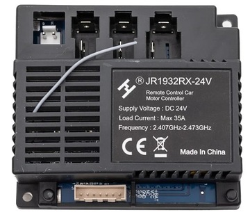 MODUŁ CENTRALKA JR1932RX-24V do pojazdów na akumulator Gniazdo 7 pin
