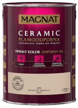 FARBA MAGNAT CERAMIC 5L DELIKATNY BRONZYT
