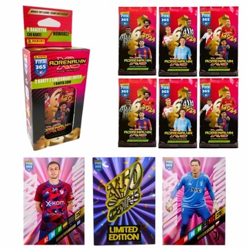 АЛЬБОМ FIFA 365 2024 МЕГА СТАРТОВЫЙ НАБОР + БЛИСТЕР 6 ПАКЕТОВ 2 LIMITED