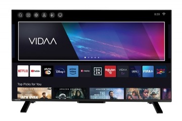 TOSHIBA 43LV2E63DG Full HD SmartTV — поврежден