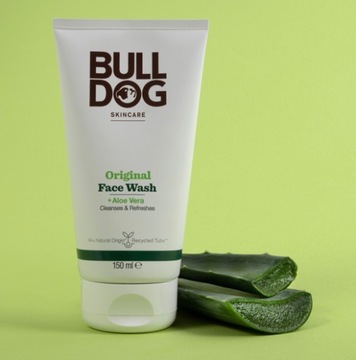 Bulldog krem + żel cera normalna + maszynka + 4 wkłady