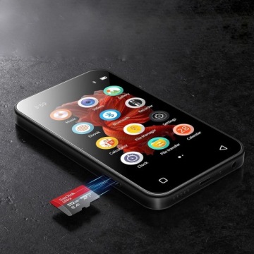 MP4-плеер, MP3, Bluetooth, сенсорный экран, видео, Wi-Fi, карта памяти 32 ГБ, наушники в подарок