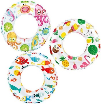 Надувной круг для плавания детский 61 см 59241 INTEX