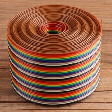 AWG28 7x0,127 Кабель разноцветных 100 см 100 см