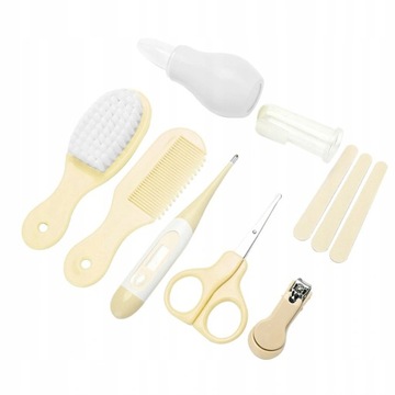 ZESTAW DO PIELĘGNACJI NIEMOWLĄT 8-CZĘŚCIOWY NIEZBĘDNIK MAMY