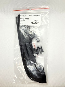 Мини длинные брызговики Peugeot 508 передние