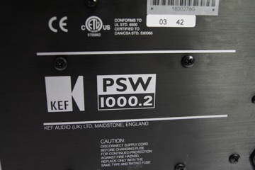 Комплект KEF Sub PSW 1000.2 + сателлиты KHT