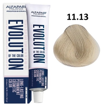 ALFAPARF EVOLUTION OF THE COLOR PROFESJONALNA FARBA DO WŁOSÓW 11.13 60ML
