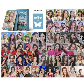 55pcs/set Kpop (G)I-DLE Postcards I LOVE Lomo Cards GIDLE Album Girls I