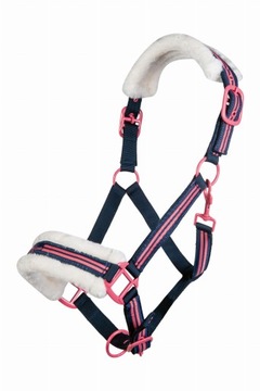 HKM Холтер с мехом CLASSIC POLO Темно-синий 24H [R: Полный]