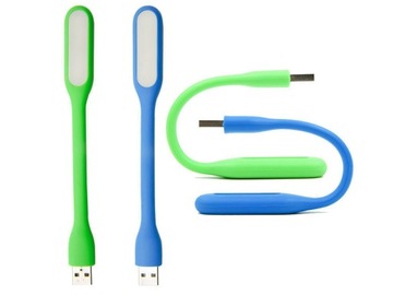 Силиконовая USB-лампа для ноутбука, 6 светодиодов, сильная