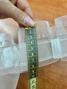 РЕБРИСТАЯ ЛЕНТА ВОЛНОВАЯ СИСТЕМА КРЮЧКИ ДЛЯ БЕЗОПАСНОСТИ 8 СМ ЛИНИЯ ДЛЯ ШТОР