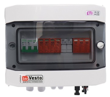 ROZDZIELNICA PV 1000V DC/AC 1 STRING FOTOWOLTAIKA