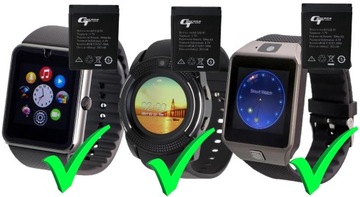 АККУМУЛЯТОР ДЛЯ СМАРТ-ЧАСОВ DZ09 GARETT G11/G22/G25