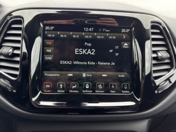 Jeep Compass II SUV 1.4 Multiair 170KM 2019 Jeep Compass LIMITED Skora Kamera Keyless Tempomat Led Serwis ASO, zdjęcie 21