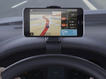 Держатель борта в кокпите с зажимом для телефона, GPS