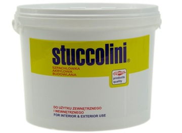 UNIWERSALNA SZPACHLÓWKA AKRYLOWA STUCCOLINI 5kg