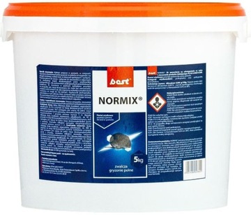 Trutka NORMIX 5kg na gryzonie polne nornice myszy