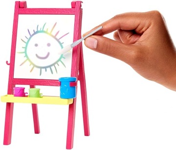 КУКЛА БАРБИ, УЧИТЕЛЬ ИЗОБРАЗИЯ, ПРОЩЕ, ЩЕТКА