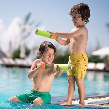 PISTOLETY NA WODĘ PIANY 15.5CM MINI PISTOLETY NA WODĘ DO PLAŻA BASENIE 6SZT