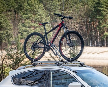 2x АЛЮМИНИЕВОЕ КРЕПЛЕНИЕ ДЛЯ ВЕЛОСИПЕДА TAURUS BIKEUP BIKE UP