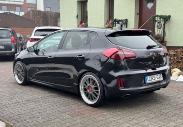 Kia Ceed II GT 5d 1.6 T-GDI 204KM 2017 Kia Ceed GT 1.6 204KM Climatronic NAVI Kamera PANO Bezwypadkowy SERWIS, zdjęcie 4