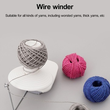 Устройство для намотки шпуль Бесшумное и эффективное устройство для намотки клубков пряжи. Легкий