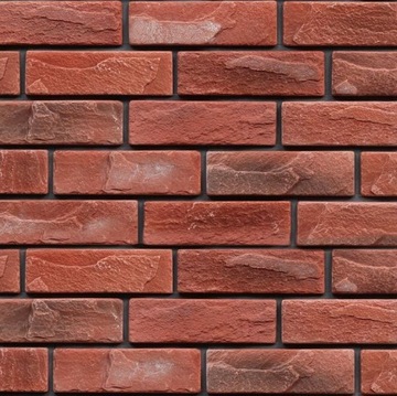 PŁYTKI CEGŁOPODOBNE PANEL 3D KAMIEŃ CEGŁA Z FUGĄ