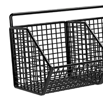 Корзина для хранения из металлической проволоки, в сборе.