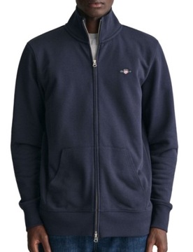 BLUZA GANT Reg Shield Full Zip Sweat EVENING BLUE r. L