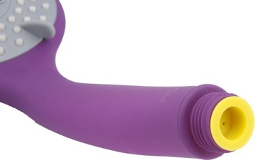 РУЧКА ДЛЯ ДУША ФИОЛЕТОВЫЙ, 3 ФУНКЦИИ, 100 мм