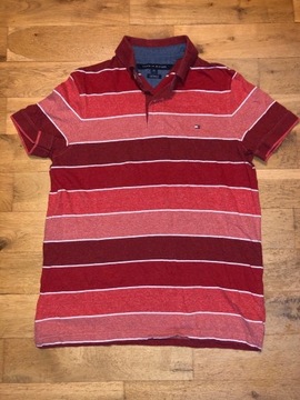 TOMMY HILFIGER MODNA MĘSKA KOSZULKA POLO Rozm. XS