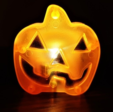 УКРАШЕНИЕ НА ХЭЛЛОУИН НА БАТАРЕЯХ ФИГУРКА ТЫКВЫ СВЕТЯЩИЙСЯ ДЕКОРАТИВНЫЙ ОРНАМЕНТ