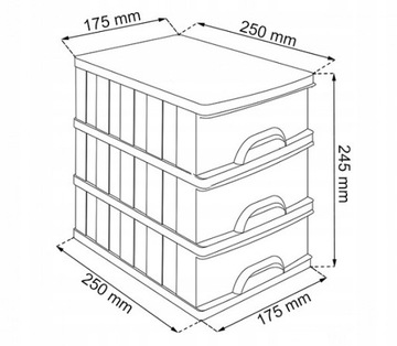 DRAWERS органайзер-контейнер полки ящик для инструментов