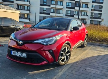 Toyota C-HR I Crossover Facelifting 1.8 Hybrid 122KM 2020 Toyota C-HR Prywatnie sprzedam Toyota C-HR 1.8 Hybrid Selection 2020 – skór