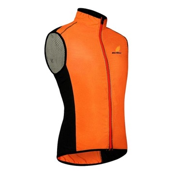 Bieganie Kolarstwo Koszulka rowerowa XL Pomarańczowa